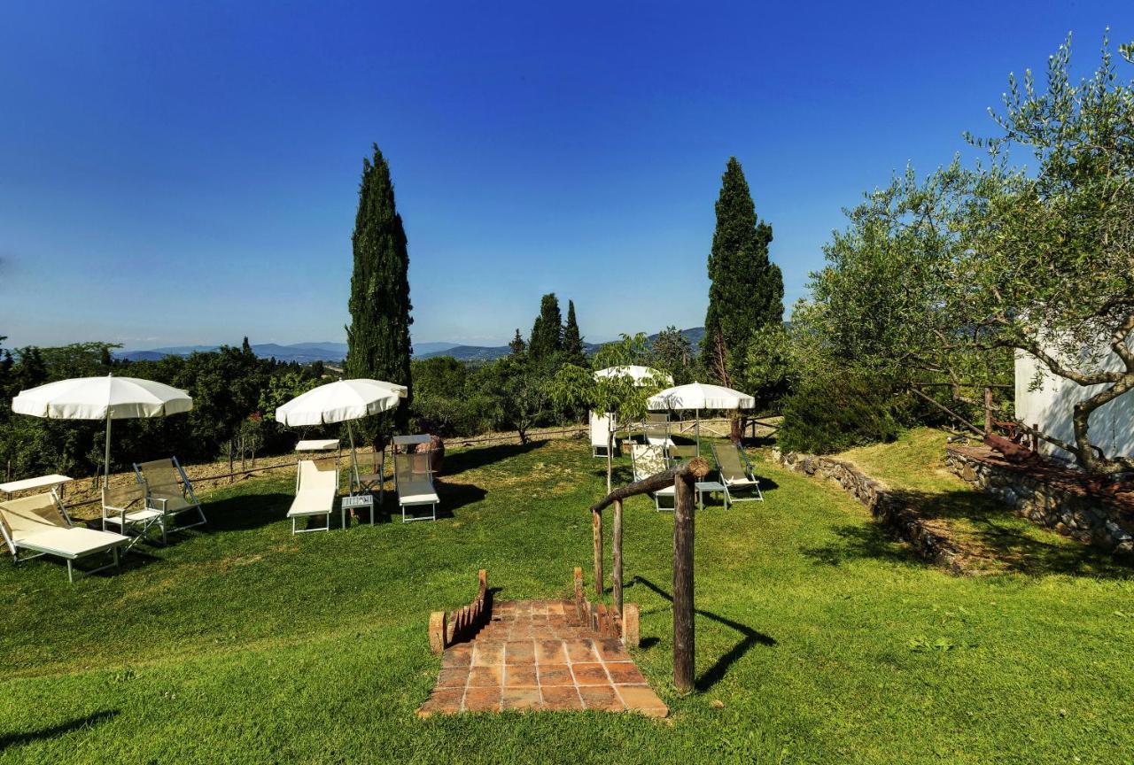 Agriturismo La Presura Strada in Chianti Exteriör bild
