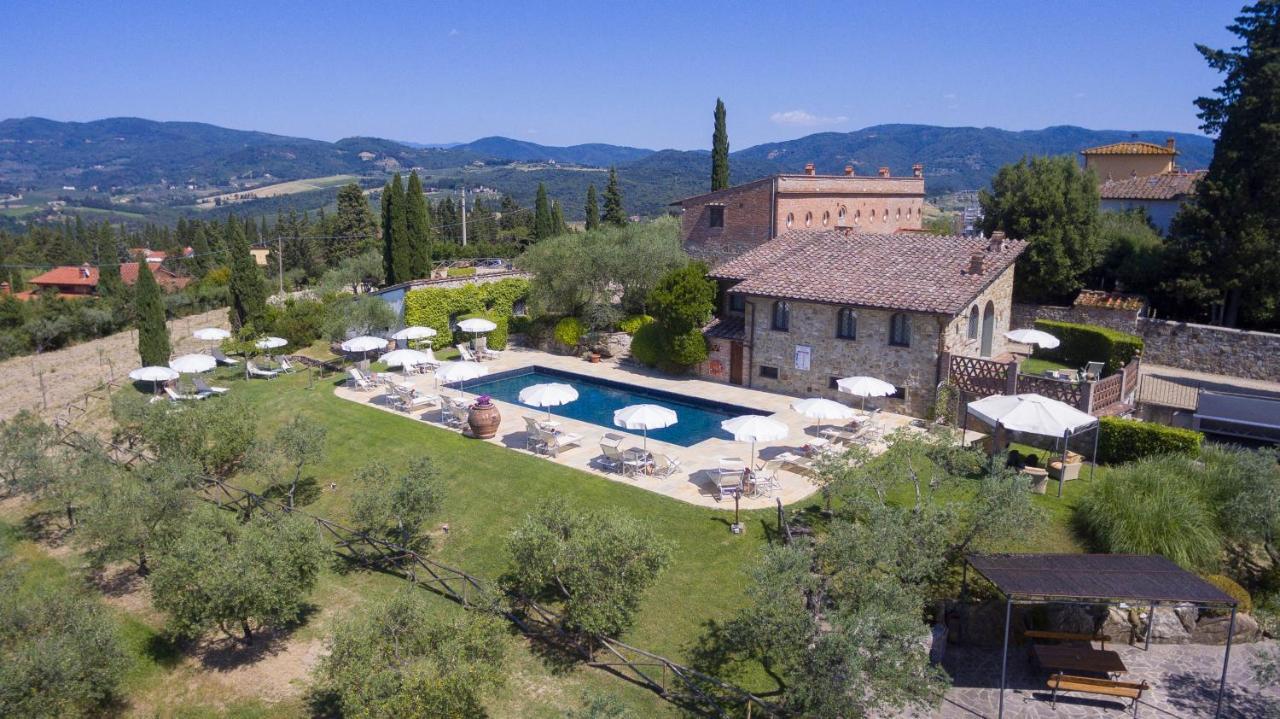 Agriturismo La Presura Strada in Chianti Exteriör bild